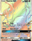 Tauros GX (Secret) Holofoil Secret Rare SM Base Set 156/149 NM