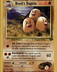 Brock's Dugtrio Rare Gym Challenge 022/132 NM