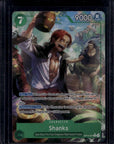 Shanks (Alternate Art) R The Azure Sea's Seven OP14-027 NM