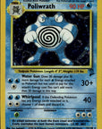 Poliwrath Holofoil Holo Rare Base Set 2 015/130 LP