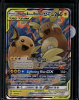 Raichu & Alolan Raichu GX Holofoil Ultra Rare SM - Unified Minds 54/236 NM