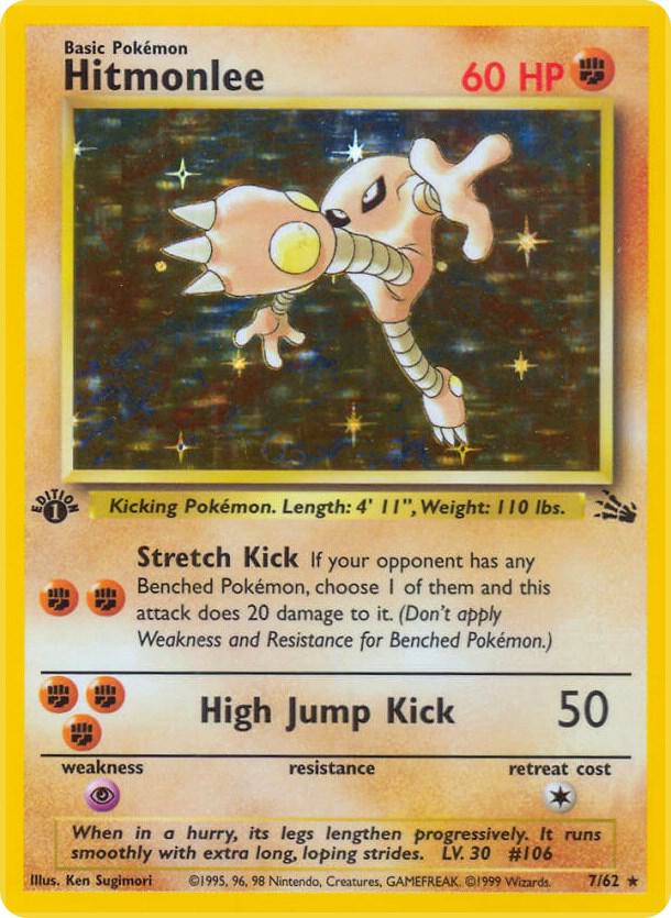Hitmonlee (7) — Fossil