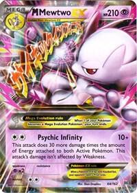 M Mewtwo EX (64) — XY - BREAKthrough