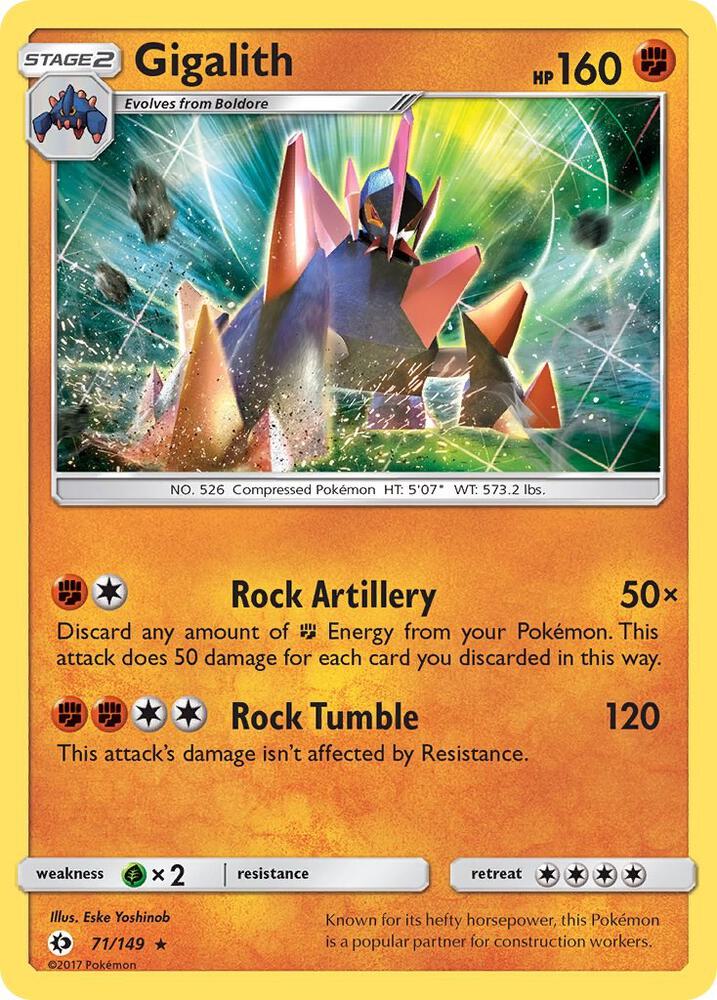 Gigalith — SM Base Set
