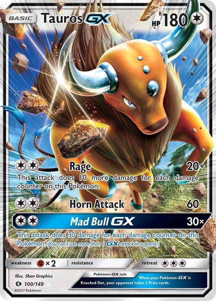 Tauros GX — SM Base Set