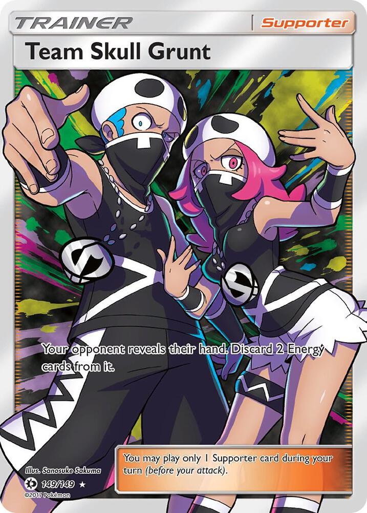 Team Skull Grunt (Full Art) — SM Base Set