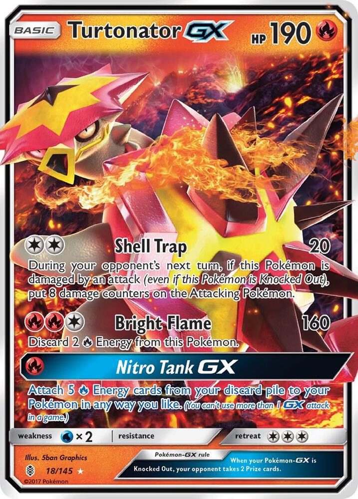 Turtonator GX — SM - Guardians Rising