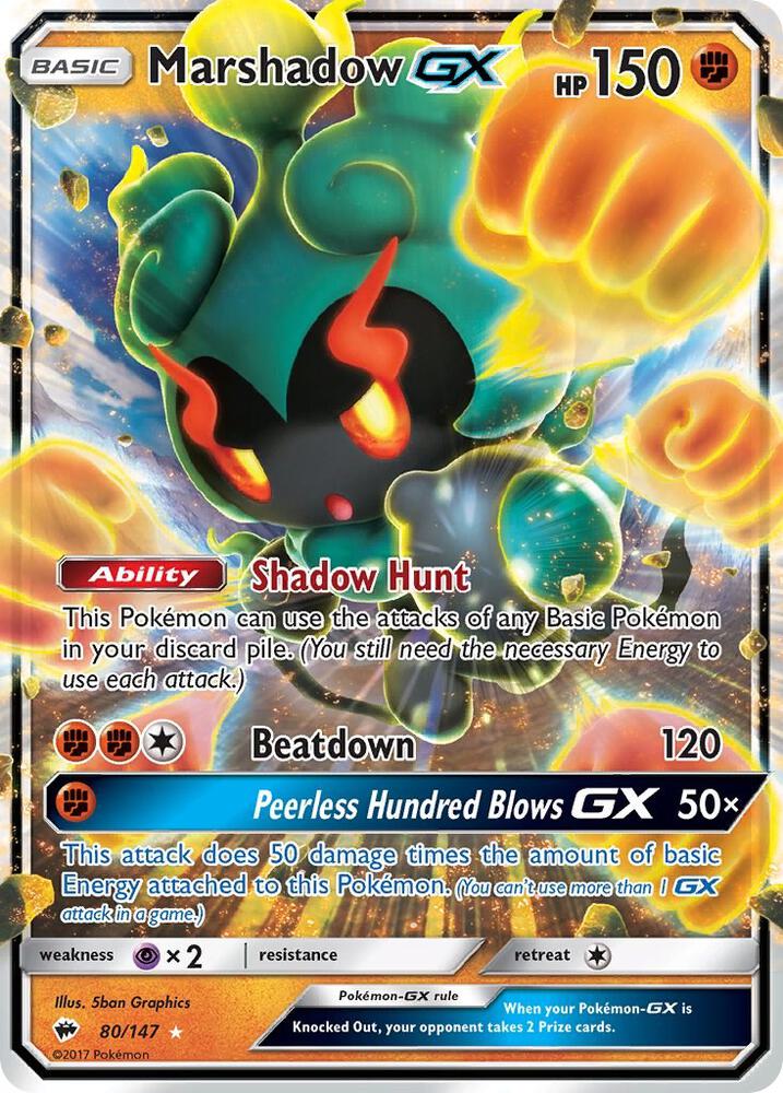 Marshadow GX — SM - Burning Shadows