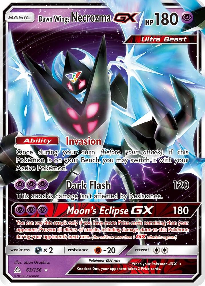 Dawn Wings Necrozma GX — SM - Ultra Prism
