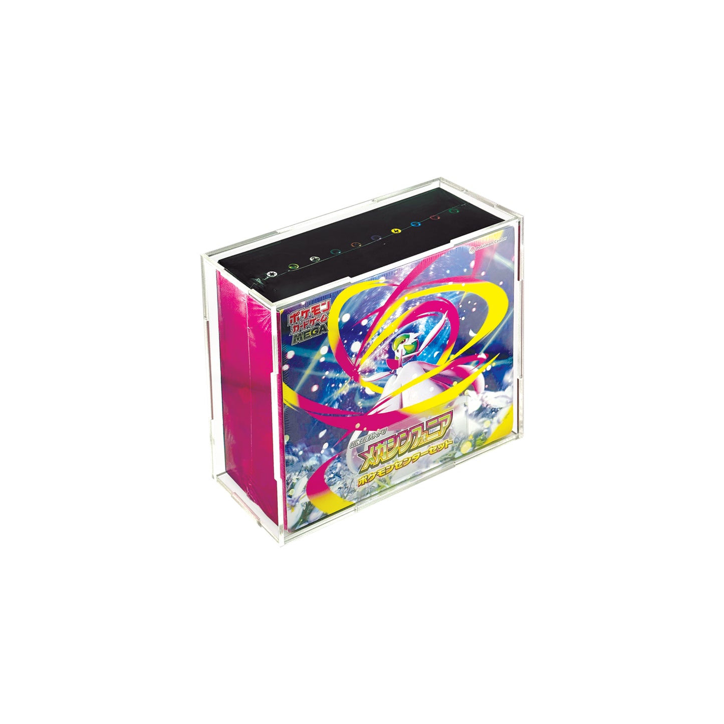 Acrylic Display Case for Pokemon Center Japanese Mega Booster Box