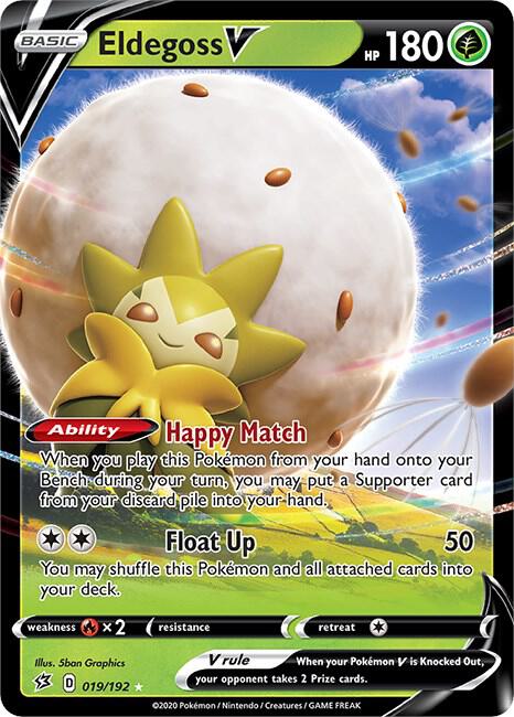 Eldegoss V — SWSH02: Rebel Clash