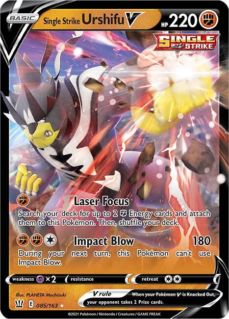 Single Strike Urshifu V — SWSH05: Battle Styles