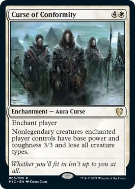 Curse of Conformity — Commander: Innistrad: Midnight Hunt