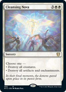 Cleansing Nova — Commander: Innistrad: Midnight Hunt