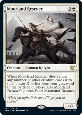 Moorland Rescuer — Commander: Innistrad: Midnight Hunt