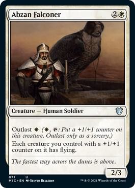 Abzan Falconer — Commander: Innistrad: Midnight Hunt