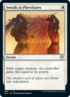 Swords to Plowshares — Commander: Innistrad: Midnight Hunt