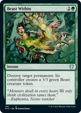 Beast Within — Commander: Innistrad: Midnight Hunt