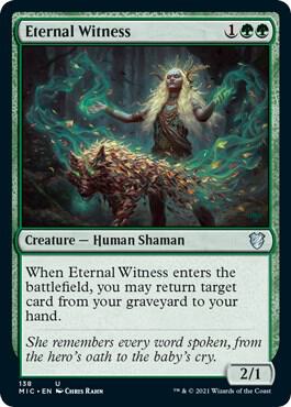Eternal Witness — Commander: Innistrad: Midnight Hunt