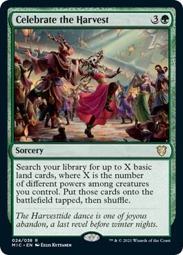Celebrate the Harvest — Commander: Innistrad: Midnight Hunt