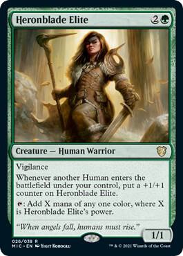Heronblade Elite — Commander: Innistrad: Midnight Hunt