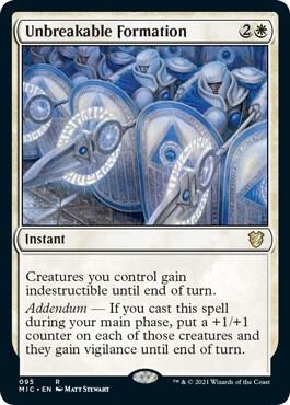 Unbreakable Formation — Commander: Innistrad: Midnight Hunt