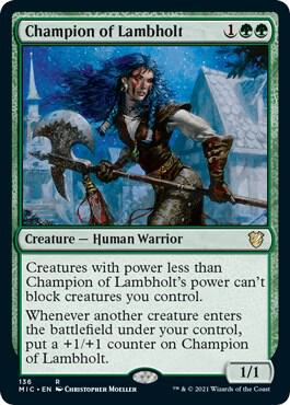 Champion of Lambholt — Commander: Innistrad: Midnight Hunt