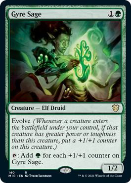 Gyre Sage — Commander: Innistrad: Midnight Hunt