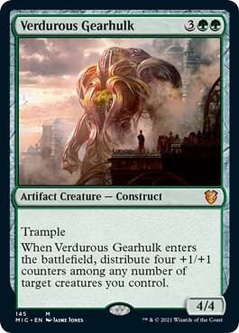Verdurous Gearhulk — Commander: Innistrad: Midnight Hunt
