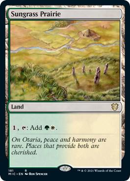 Sungrass Prairie — Commander: Innistrad: Midnight Hunt