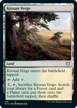 Krosan Verge — Commander: Innistrad: Midnight Hunt