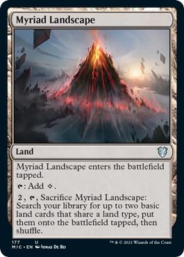 Myriad Landscape — Commander: Innistrad: Midnight Hunt