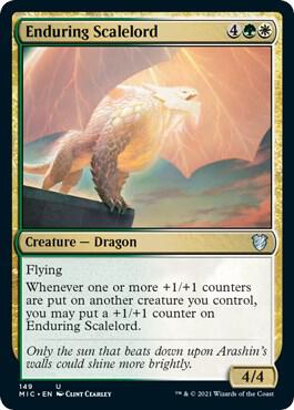 Enduring Scalelord — Commander: Innistrad: Midnight Hunt