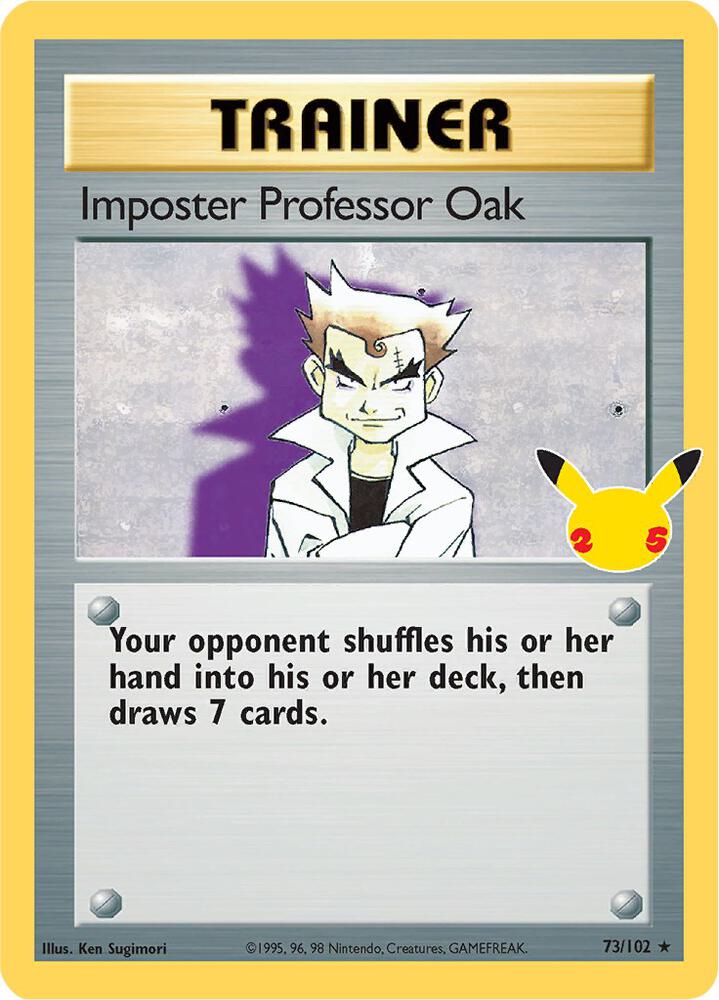 Imposter Professor Oak — Celebrations: Classic Collection