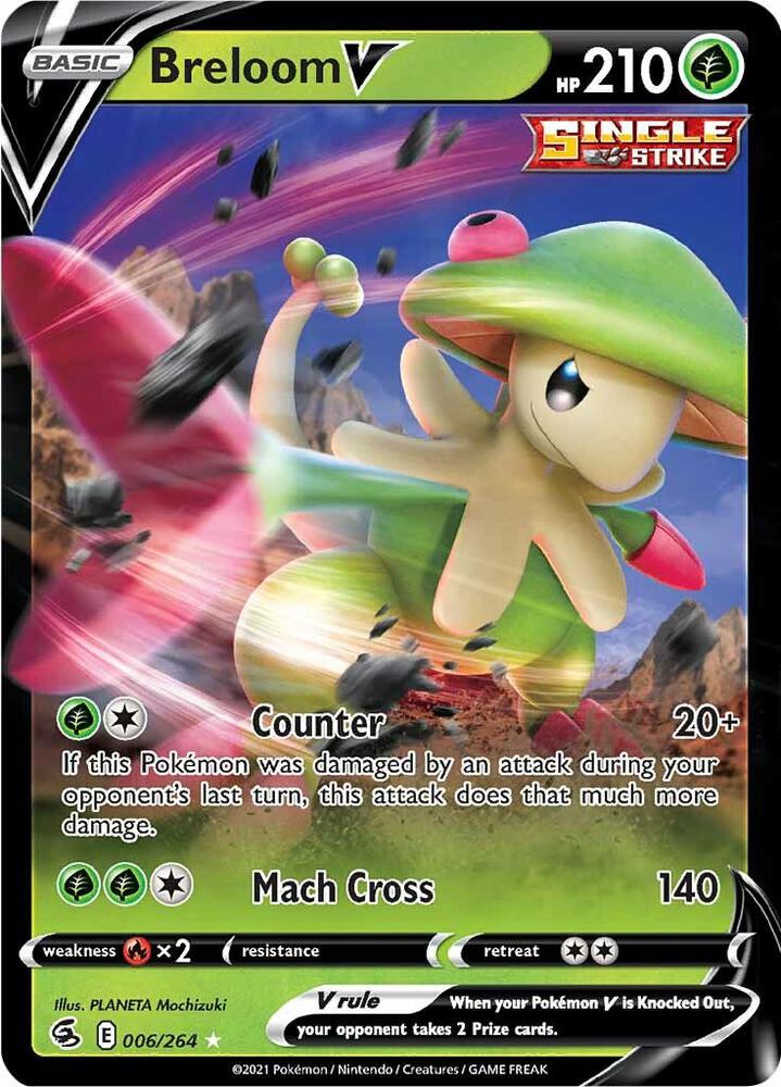 Breloom V — SWSH08: Fusion Strike