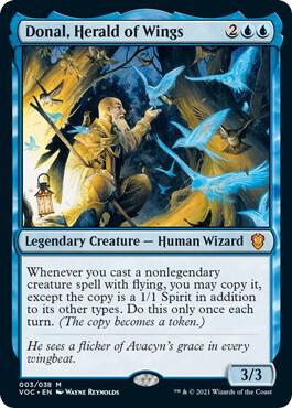 Donal, Herald of Wings — Commander: Innistrad: Crimson Vow