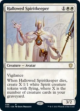 Hallowed Spiritkeeper — Commander: Innistrad: Crimson Vow