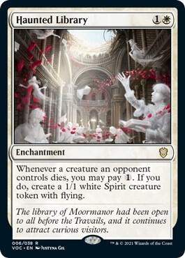Haunted Library — Commander: Innistrad: Crimson Vow
