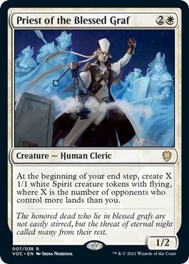 Priest of the Blessed Graf — Commander: Innistrad: Crimson Vow