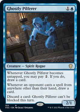 Ghostly Pilferer — Commander: Innistrad: Crimson Vow