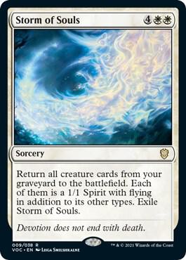 Storm of Souls — Commander: Innistrad: Crimson Vow
