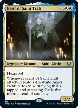 Geist of Saint Traft — Commander: Innistrad: Crimson Vow