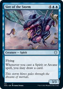 Sire of the Storm — Commander: Innistrad: Crimson Vow
