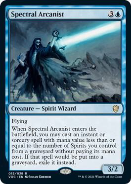 Spectral Arcanist — Commander: Innistrad: Crimson Vow