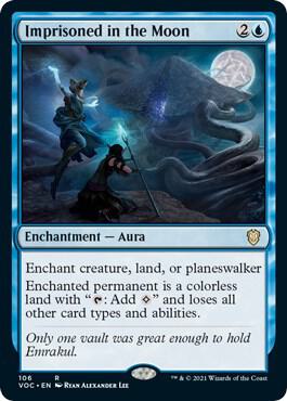 Imprisoned in the Moon — Commander: Innistrad: Crimson Vow