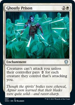 Ghostly Prison — Commander: Innistrad: Crimson Vow