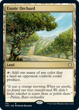 Exotic Orchard — Commander: Innistrad: Crimson Vow