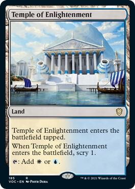 Temple of Enlightenment — Commander: Innistrad: Crimson Vow