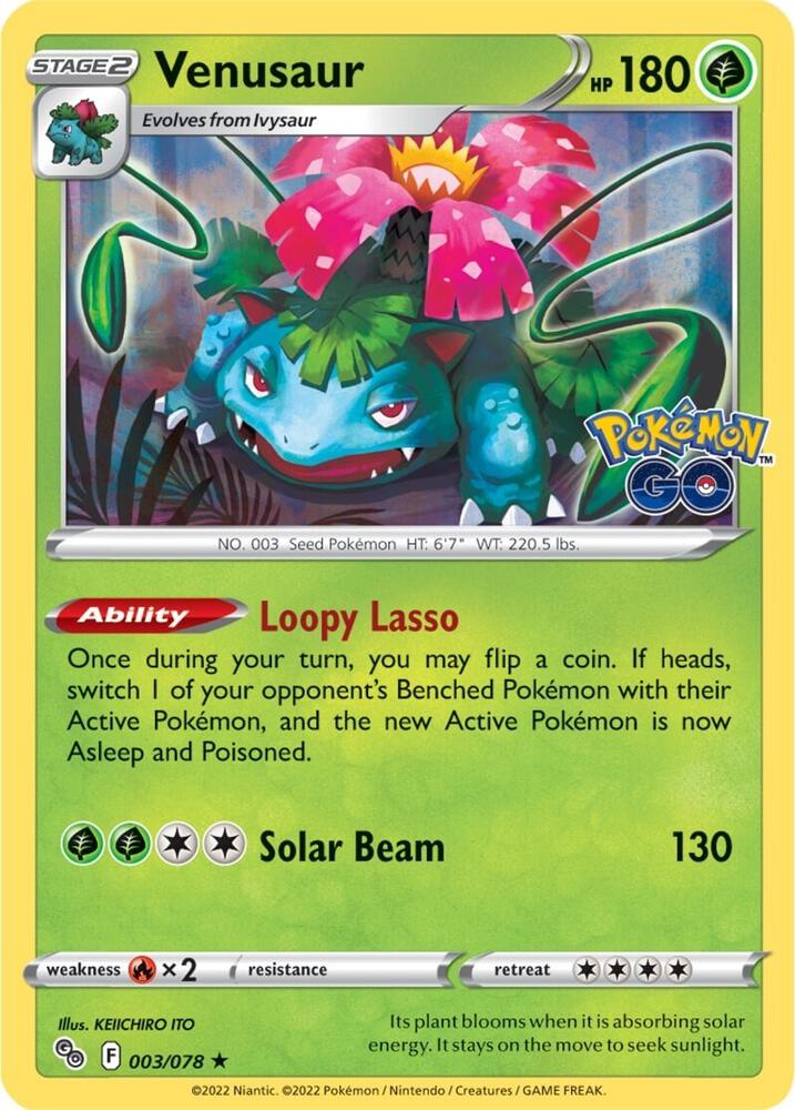 Venusaur — Pokemon GO