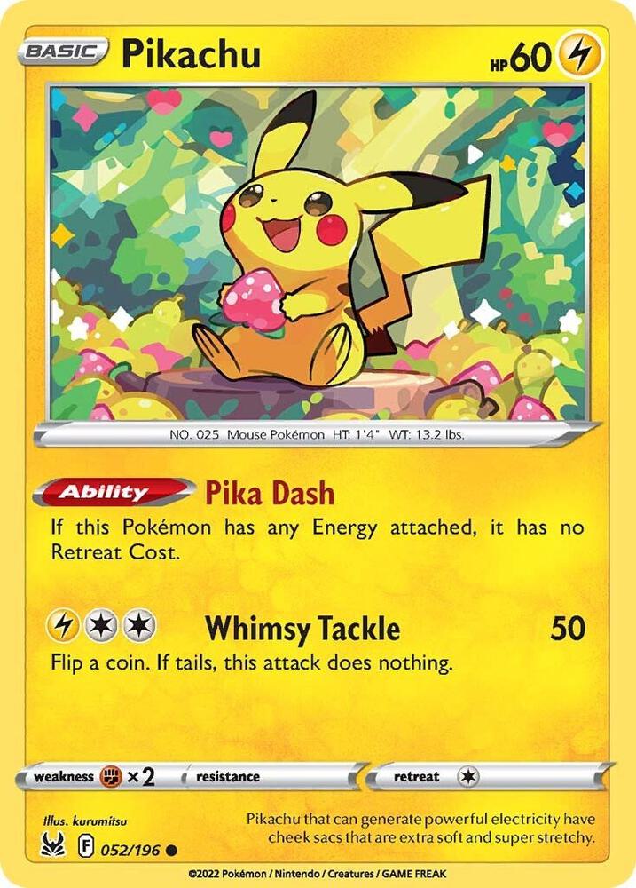 Pikachu — SWSH11: Lost Origin